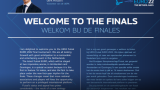 UEFA Programme booklet
